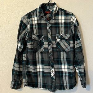 Five Brother Flannel Plaid Size Medium